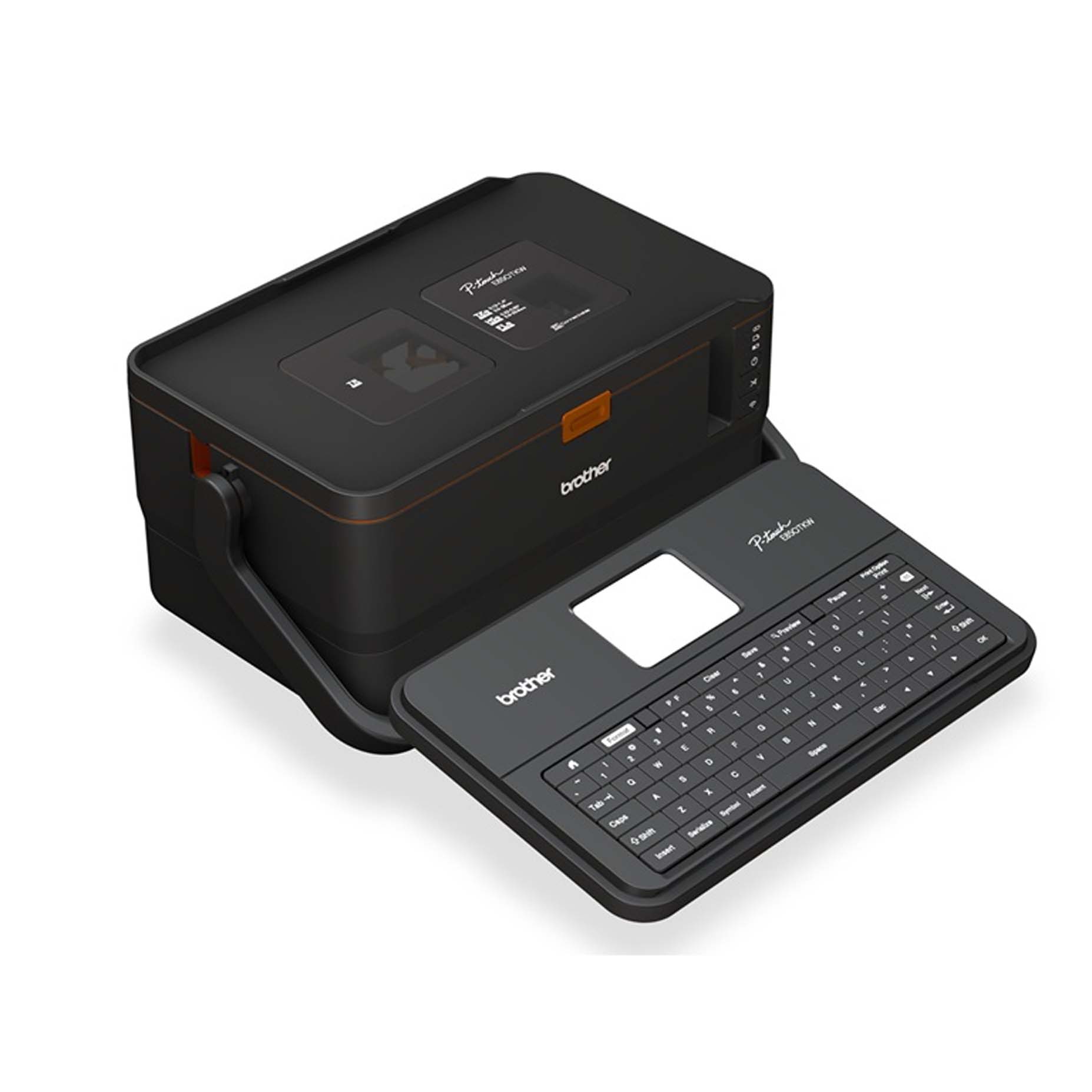 Harga Brother PTE850TKW Industrial Tube Label Printer